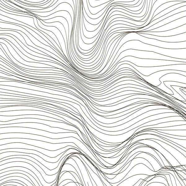 Fond de bande de vague — Image vectorielle