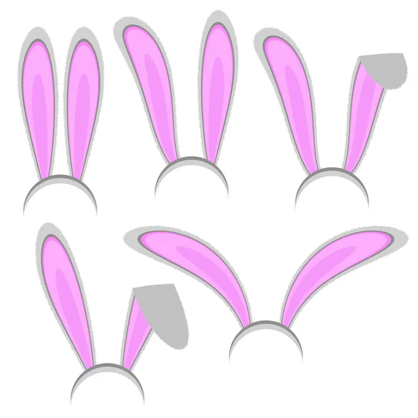 Cute Easter Rabbit Ears — Stock Vector