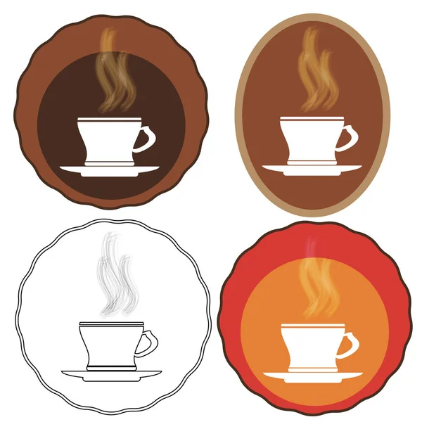 喝杯咖啡图标 — 图库矢量图片