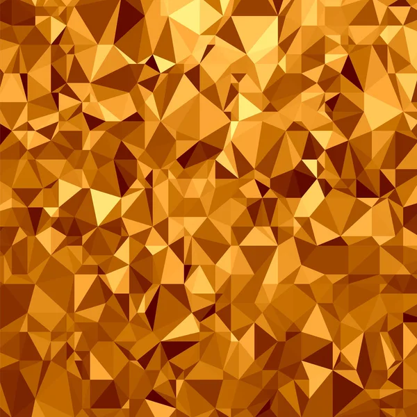 Fondo Poligonal Naranja. Patrón triangular. Textura Polivinílica Baja. Mosaico abstracto de diseño moderno. Estilo de origami — Vector de stock