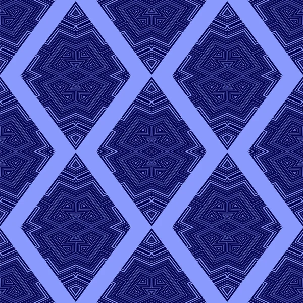 Decoratieve Rhombus naadloze patroon — Stockvector