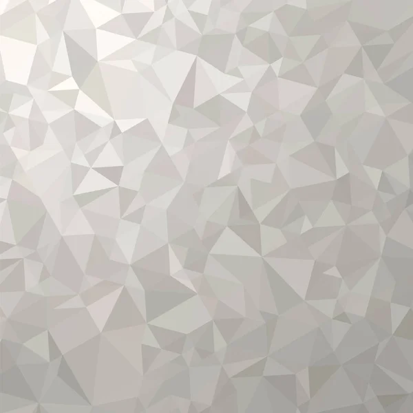 Grauer polygonaler Hintergrund. Dreiecksmuster. Low-Poly-Textur. abstraktes Mosaik modernes Design. Origami-Stil — Stockvektor