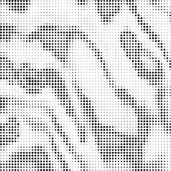 半色调图案。一组Dots 。白色背景的虚线纹理。覆盖Grunge模板。遇险线性设计. — 图库照片