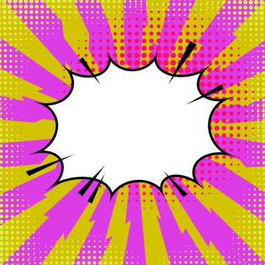 Çizgi roman geçmişi. Renkli Yarıton Deseni. Karikatür Konuşma Balonu. Noktalı Doku