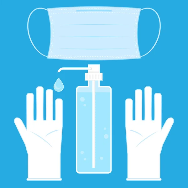 Hand Wash Gel Icon. Saneamento Médico. Sabão líquido para desinfecção. Dispensador de plástico. Limpador para Higiene . — Fotografia de Stock