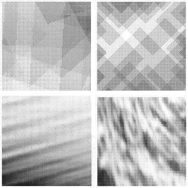 Yarım Tonlu Düzen. Noktalar kümesi. Beyaz Arkaplanda noktalı doku. Grunge Şablonu 'nu yükle. Tehlike Doğrusal Tasarımı.