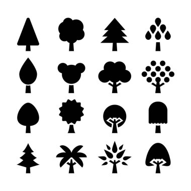 Tasarımınız için ağaç simgesi ayarlandı