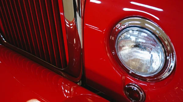 Vintage firetruck grill — Stock Photo, Image