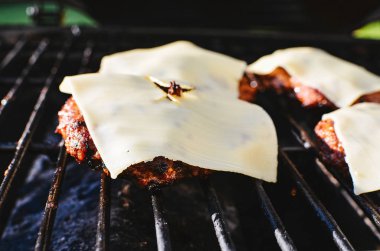 Çizburger bir ızgara