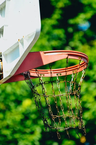 A basketball hoop — Stock Photo, Image