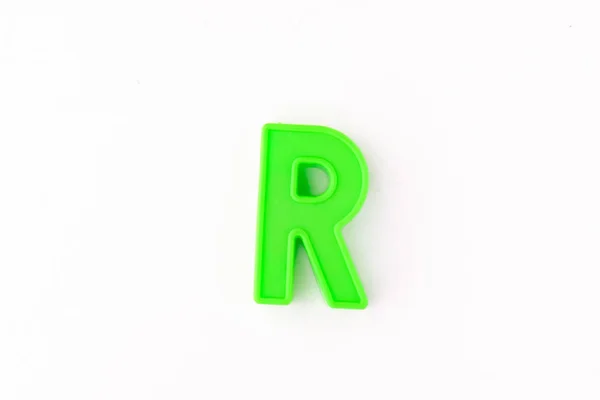 Isolated colorful letter over white background — Stock Photo, Image