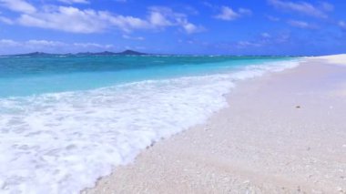 Okinawa güzel bir plaj