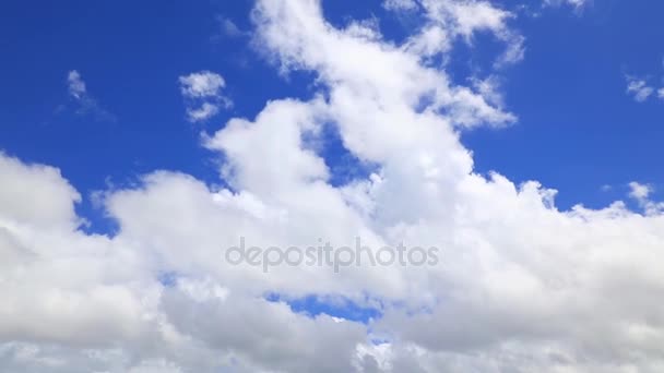 Céu bonito e nuvens em Okinawa — Vídeo de Stock