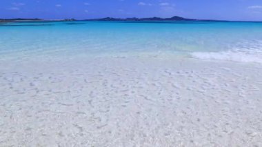 Okinawa güzel bir plaj