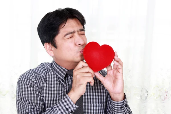 Sonriente asiático hombre — Foto de Stock