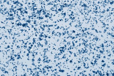 Mavi mika konfeti arka planda klasik tatil parıltısı yeni yıl 2020