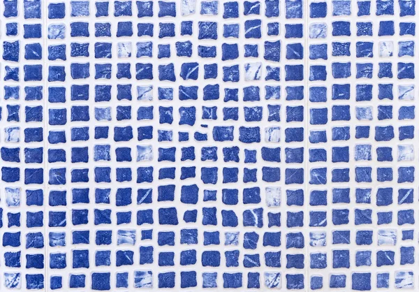 Pedras de mosaico azul — Fotografia de Stock