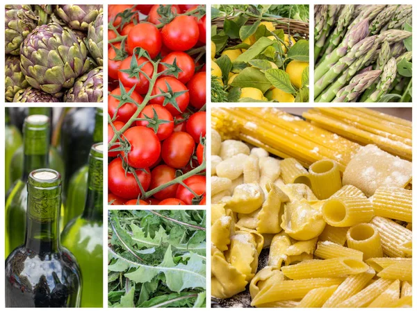Nudeln und Gemüse — Stockfoto
