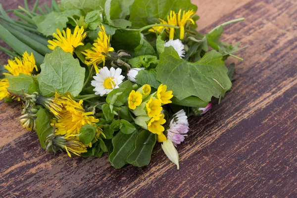 Fresh wild herbs — Stock Photo, Image