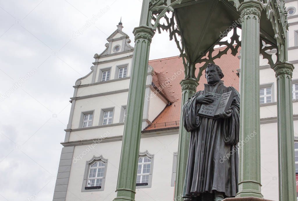Sculpture of  Martin Luther