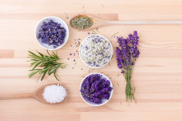 Romero y lavanda — Foto de Stock