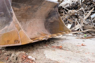 Bir kürek tarak detay