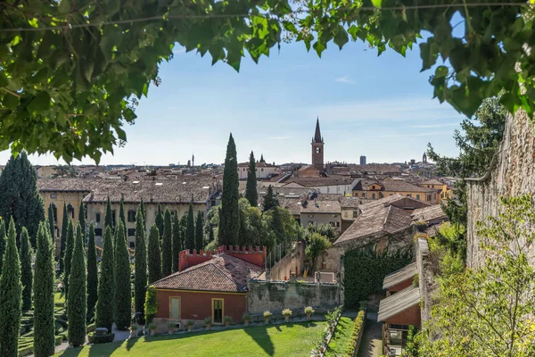 Vérone Vue Vieille Ville Vérone Italie — Photo