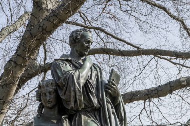 WİNCKELMANN anıt Winckelmann kare / Johann Joachim Winckelmann Stendal Almanya'da yapılan anıt