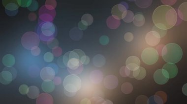 Hareketli renkli arka ışıklar bokeh arka plan