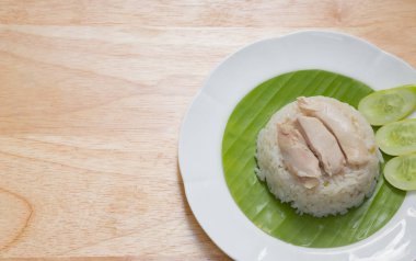 Hainanese tavuklu pilav