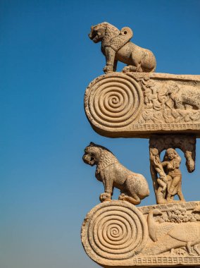 Budist anıtlar sanchi at