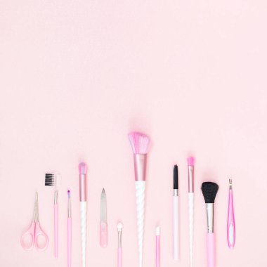 Pembe hediye ile Güzellik tek boynuzlu at makyaj fırçaları