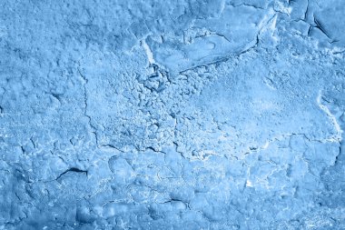 Çatlamış eski klasik mavi paslı boya arka planı