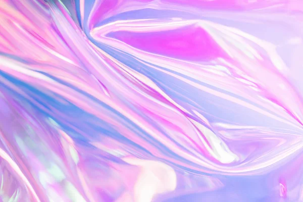 Odaklanamayan pembe holografik pastel şenlik arka planı