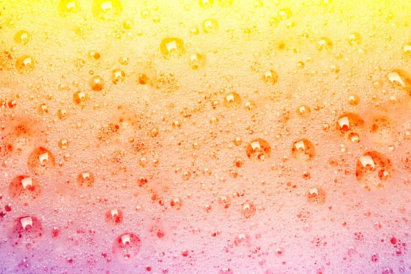 Schuim Baulbles Regenboog Gekleurd Als Een Creatieve Abstracte Achtergrond — Stockfoto