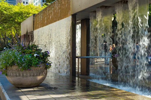 Fuente de cascada en Seattle — Foto de Stock