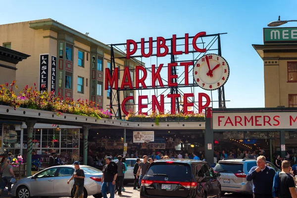 Pike Place Market, Seattle — Stok fotoğraf