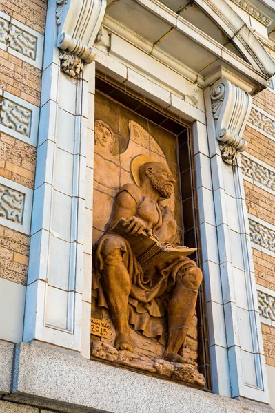 Prophet Jeremiah statue — Stock Photo, Image