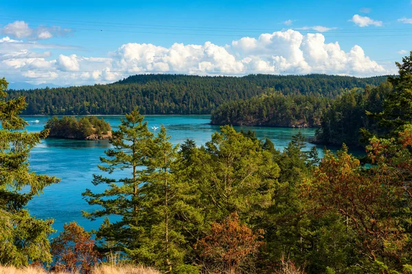 Deception pass sceniczny — Zdjęcie stockowe