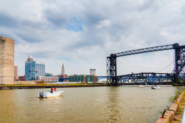 Tráfico fluvial de Cuyahoga —  Fotos de Stock