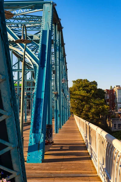 Gerestaureerde brug van Chattanooga — Stockfoto