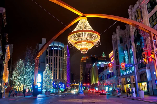 Playhouse Square Natale — Foto Stock