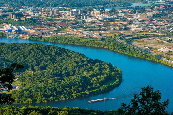 Chattanooga vue aérienne Photo De Stock