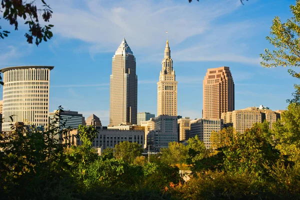 Cleveland Ohio skyline. —  Fotos de Stock