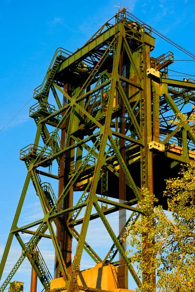 Hubbrücke Adlerallee — Stockfoto