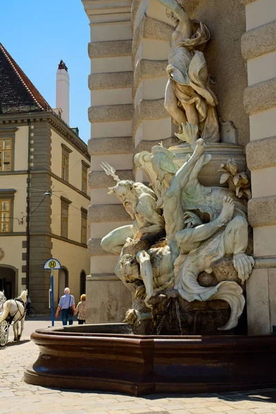 Viyana Hofburg heykeli — Stok fotoğraf