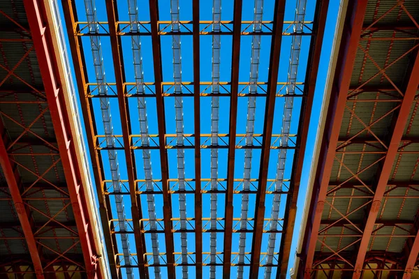 Abstrakcyjny Lub Tło Widok Nowej Budowy Moście Międzystanowym 480 Koło — Zdjęcie stockowe