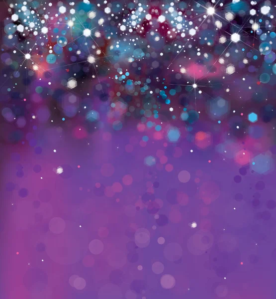 Abstract violet sparkle, glitter background. — Stock Vector