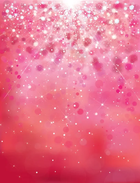 Абстрактный розовый блеск фона . — стоковый вектор
