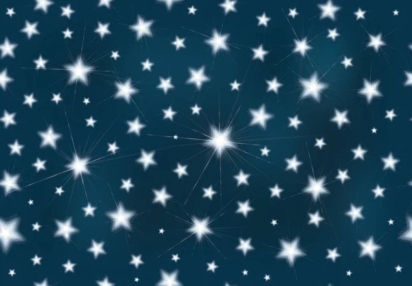 Sömlös stjärnklara bakgrund — Stock vektor